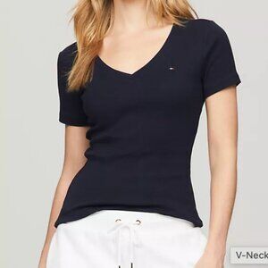 NWOT Tommy Hilfiger V-Neck Favorite T-Shirt
